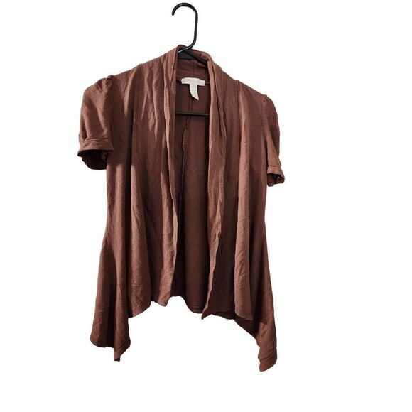 Ambiance apparel M brown top - Picture 3 of 8